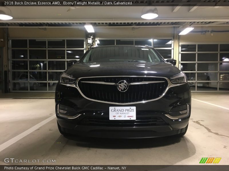 Ebony Twilight Metallic / Dark Galvanized 2018 Buick Enclave Essence AWD