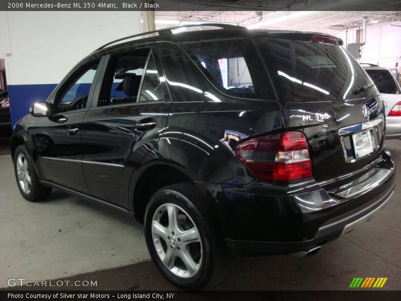 Black / Black 2006 Mercedes-Benz ML 350 4Matic