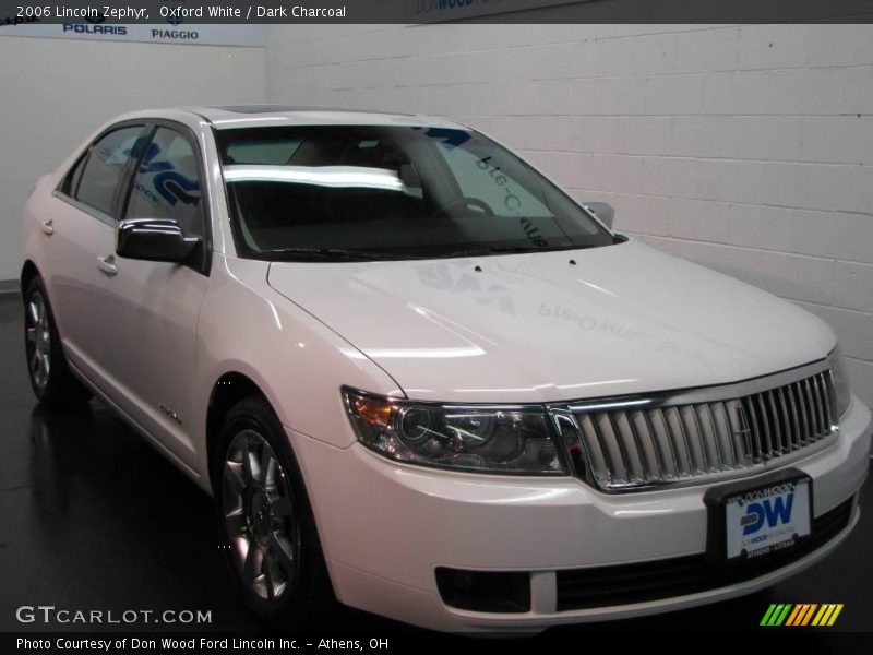 Oxford White / Dark Charcoal 2006 Lincoln Zephyr