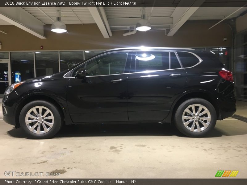 Ebony Twilight Metallic / Light Neutral 2018 Buick Envision Essence AWD