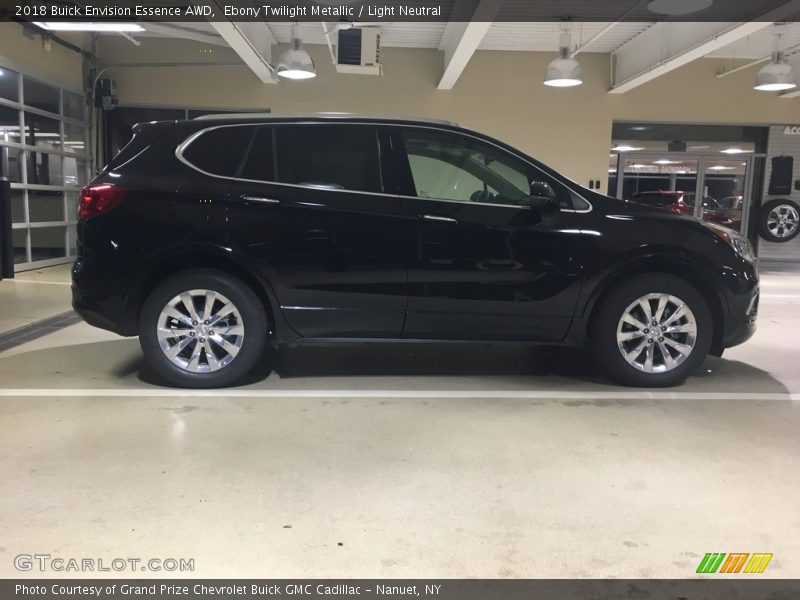 Ebony Twilight Metallic / Light Neutral 2018 Buick Envision Essence AWD