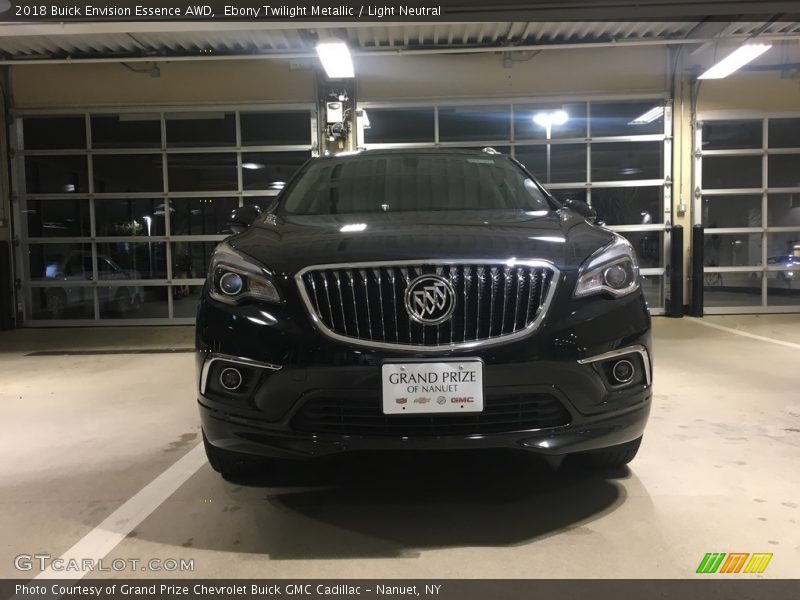 Ebony Twilight Metallic / Light Neutral 2018 Buick Envision Essence AWD