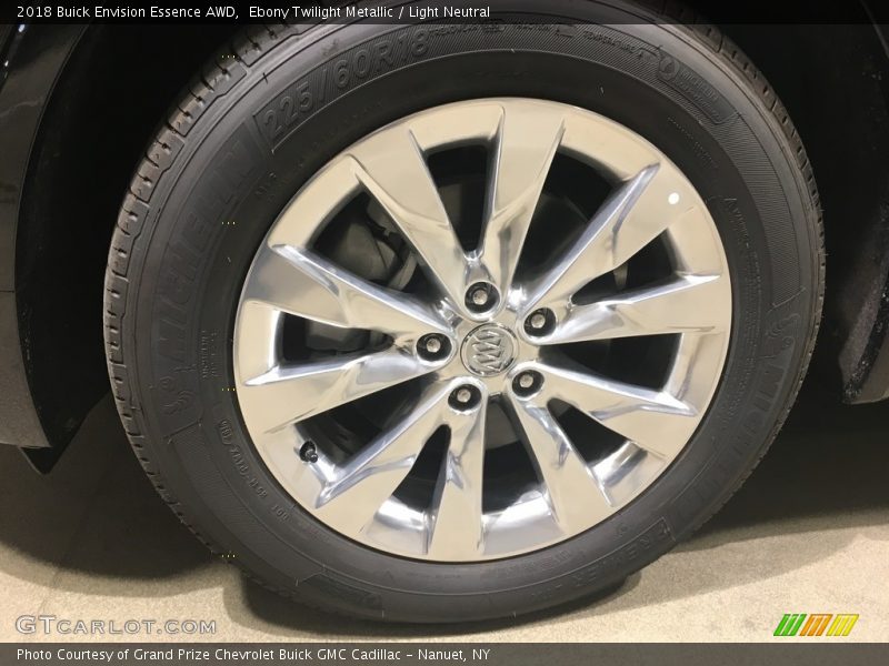 Ebony Twilight Metallic / Light Neutral 2018 Buick Envision Essence AWD