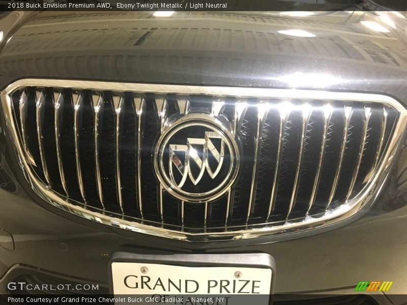 Ebony Twilight Metallic / Light Neutral 2018 Buick Envision Premium AWD