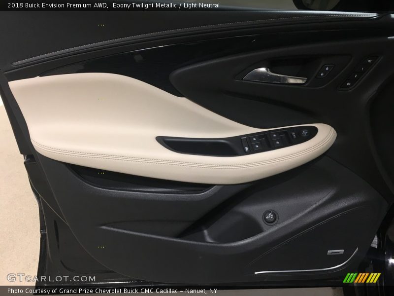 Ebony Twilight Metallic / Light Neutral 2018 Buick Envision Premium AWD