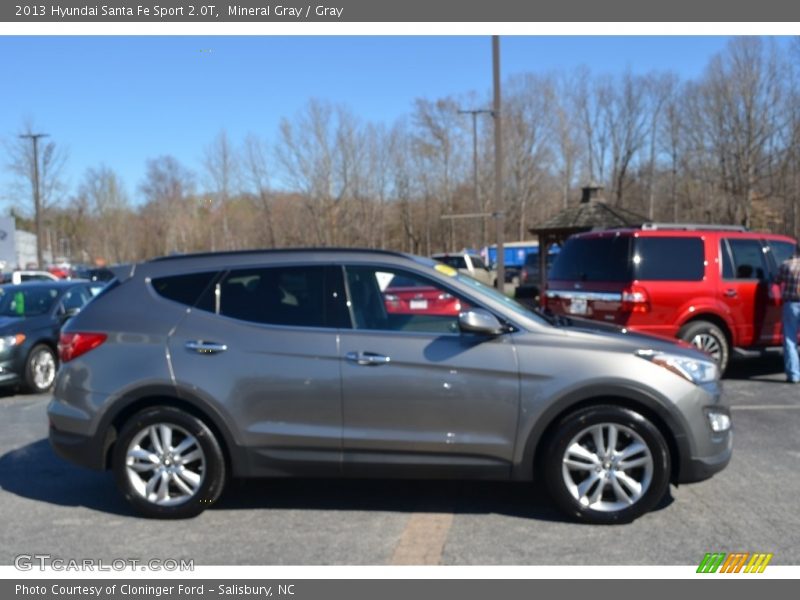 Mineral Gray / Gray 2013 Hyundai Santa Fe Sport 2.0T