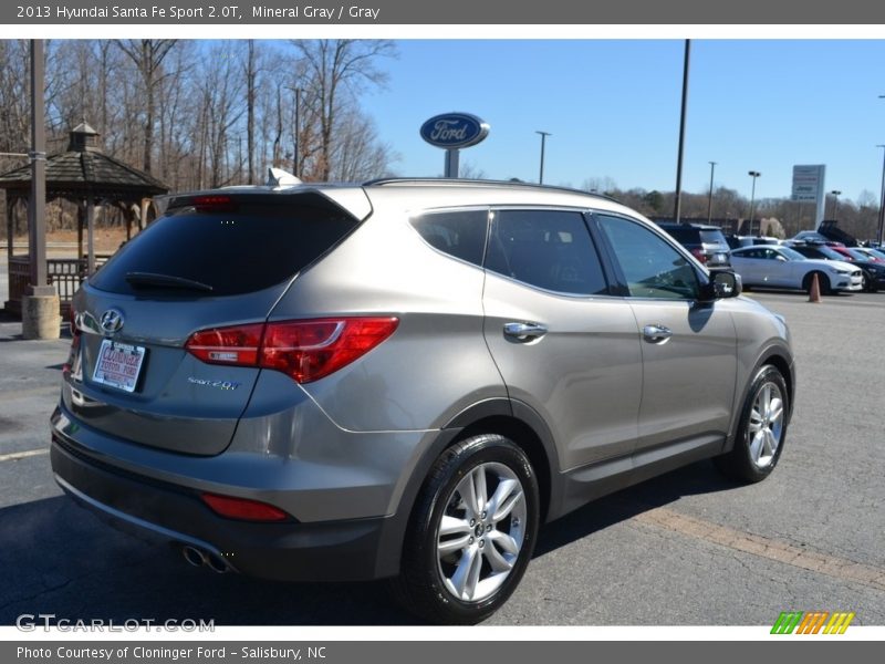 Mineral Gray / Gray 2013 Hyundai Santa Fe Sport 2.0T