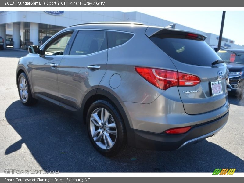 Mineral Gray / Gray 2013 Hyundai Santa Fe Sport 2.0T