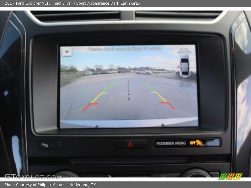 Ingot Silver / Sport Appearance Dark Earth Gray 2017 Ford Explorer XLT