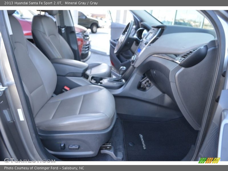 Mineral Gray / Gray 2013 Hyundai Santa Fe Sport 2.0T