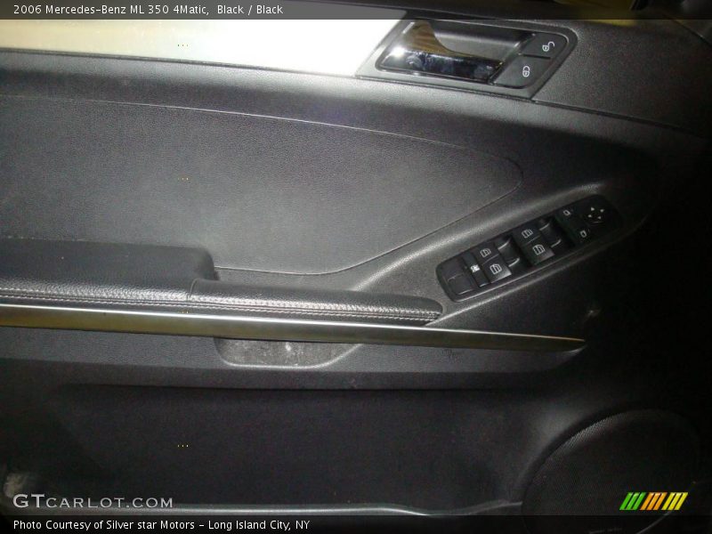 Black / Black 2006 Mercedes-Benz ML 350 4Matic