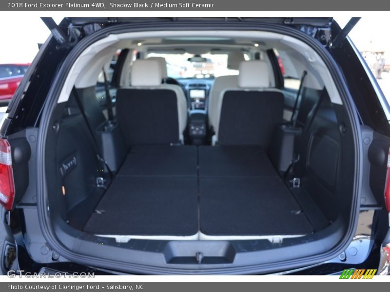 Shadow Black / Medium Soft Ceramic 2018 Ford Explorer Platinum 4WD