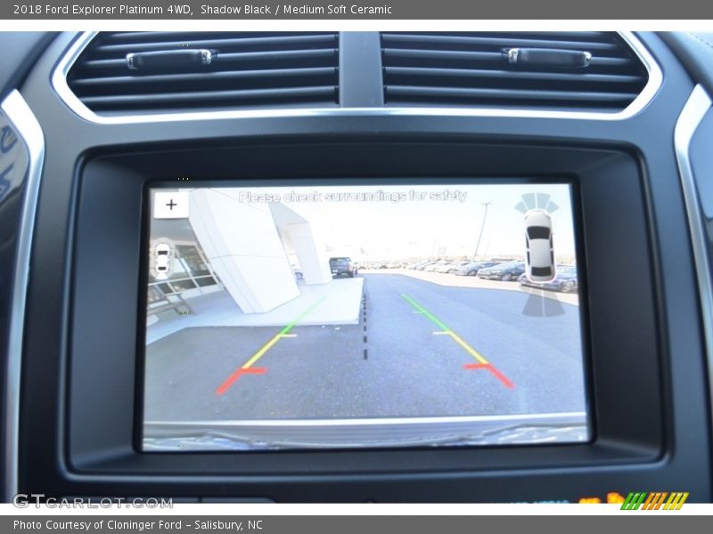 Shadow Black / Medium Soft Ceramic 2018 Ford Explorer Platinum 4WD