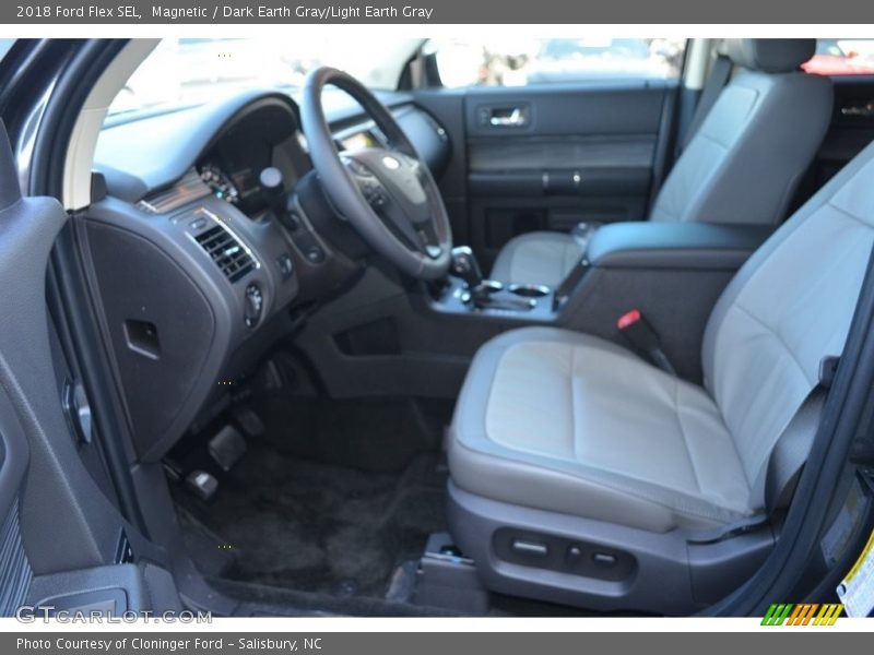 Magnetic / Dark Earth Gray/Light Earth Gray 2018 Ford Flex SEL
