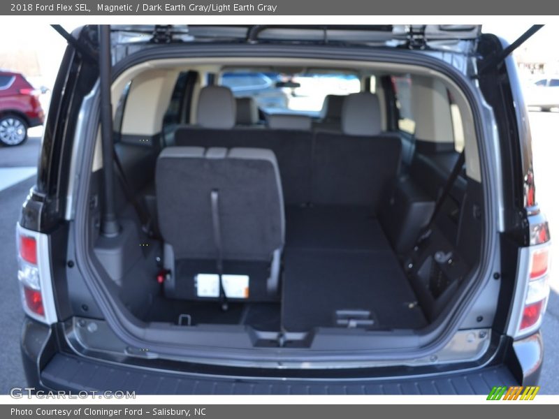 Magnetic / Dark Earth Gray/Light Earth Gray 2018 Ford Flex SEL
