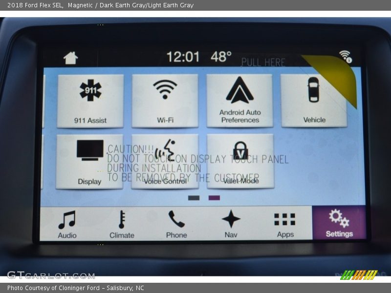 Magnetic / Dark Earth Gray/Light Earth Gray 2018 Ford Flex SEL