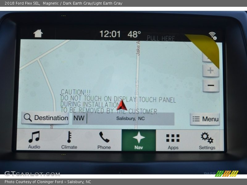 Magnetic / Dark Earth Gray/Light Earth Gray 2018 Ford Flex SEL