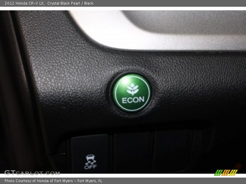 Crystal Black Pearl / Black 2012 Honda CR-V LX