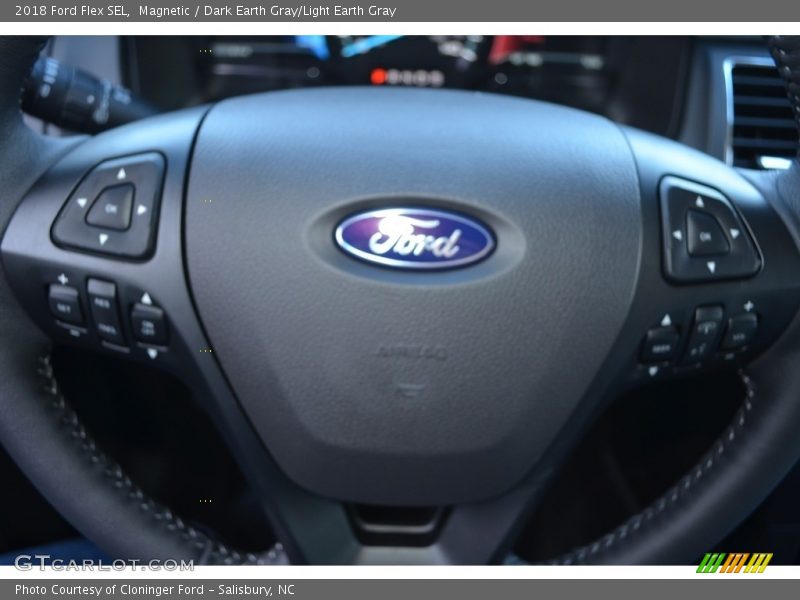 Magnetic / Dark Earth Gray/Light Earth Gray 2018 Ford Flex SEL