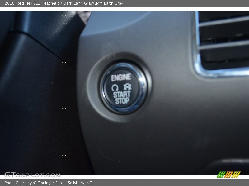 Magnetic / Dark Earth Gray/Light Earth Gray 2018 Ford Flex SEL