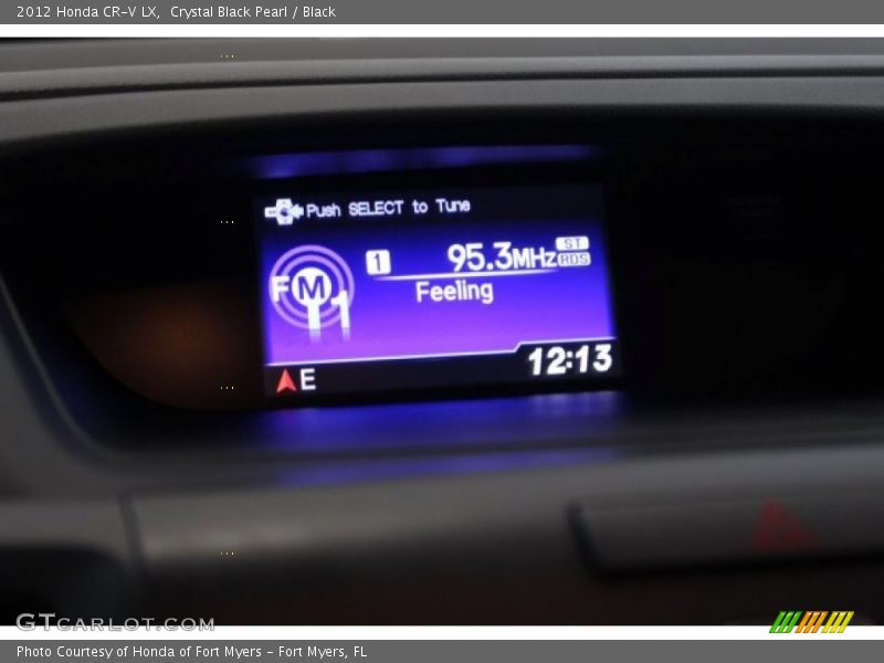 Crystal Black Pearl / Black 2012 Honda CR-V LX