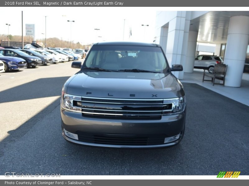 Magnetic / Dark Earth Gray/Light Earth Gray 2018 Ford Flex SEL