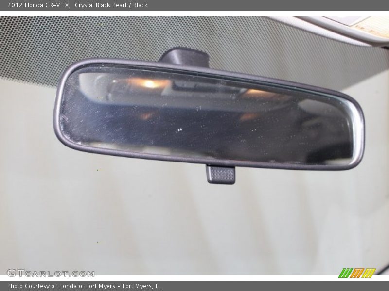 Crystal Black Pearl / Black 2012 Honda CR-V LX