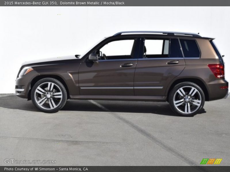 Dolomite Brown Metallic / Mocha/Black 2015 Mercedes-Benz GLK 350