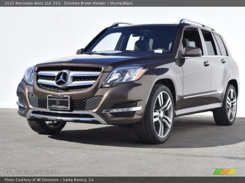 Dolomite Brown Metallic / Mocha/Black 2015 Mercedes-Benz GLK 350