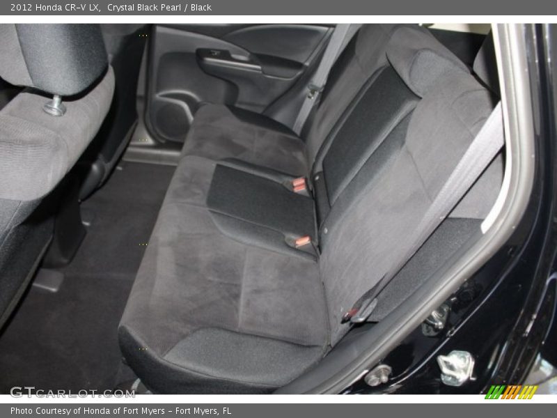 Crystal Black Pearl / Black 2012 Honda CR-V LX
