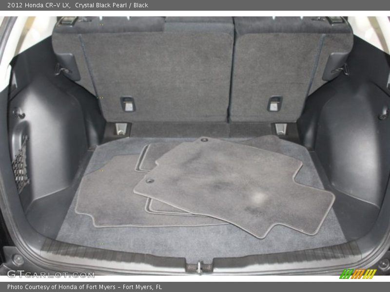 Crystal Black Pearl / Black 2012 Honda CR-V LX