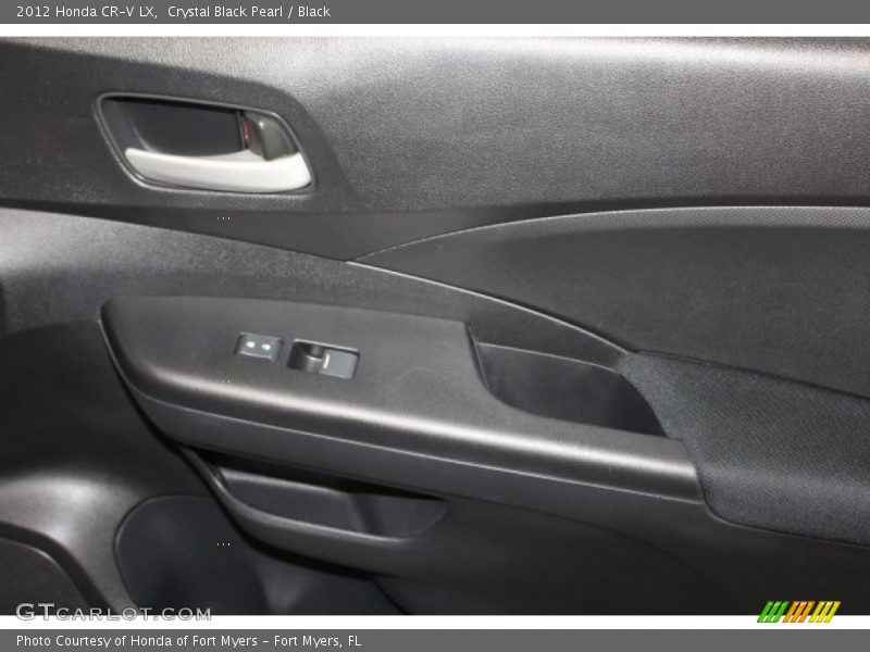 Crystal Black Pearl / Black 2012 Honda CR-V LX