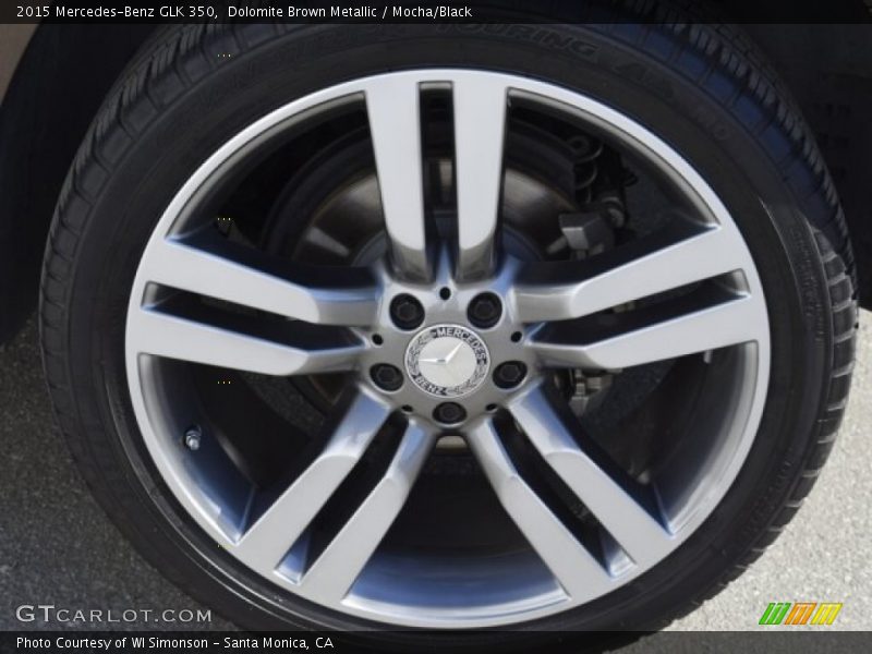 Dolomite Brown Metallic / Mocha/Black 2015 Mercedes-Benz GLK 350