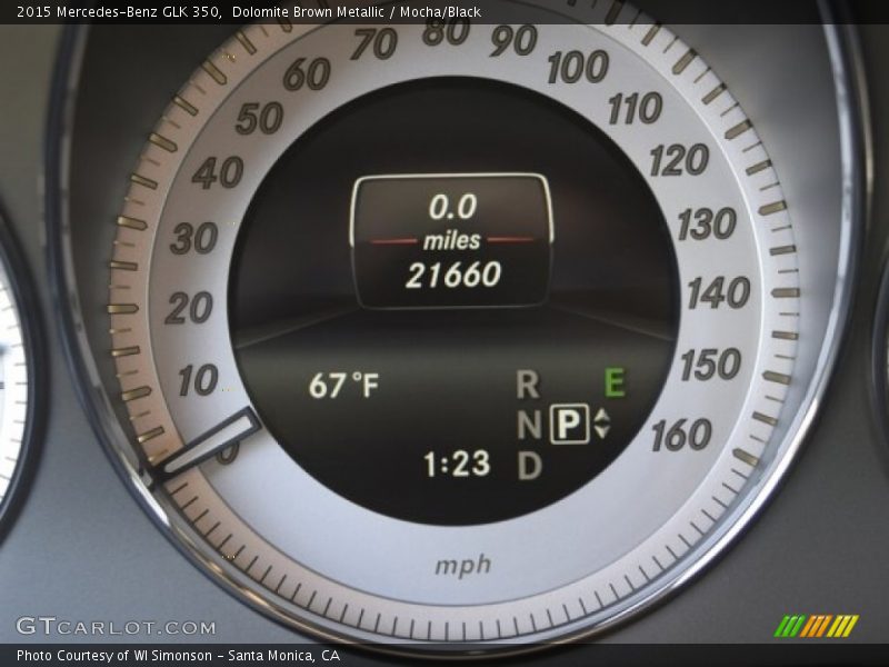 Dolomite Brown Metallic / Mocha/Black 2015 Mercedes-Benz GLK 350