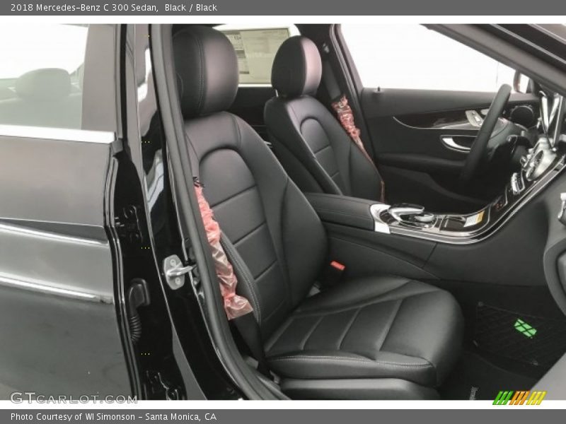 Black / Black 2018 Mercedes-Benz C 300 Sedan