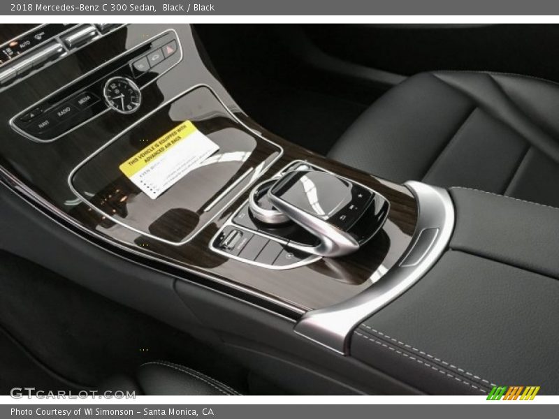 Black / Black 2018 Mercedes-Benz C 300 Sedan