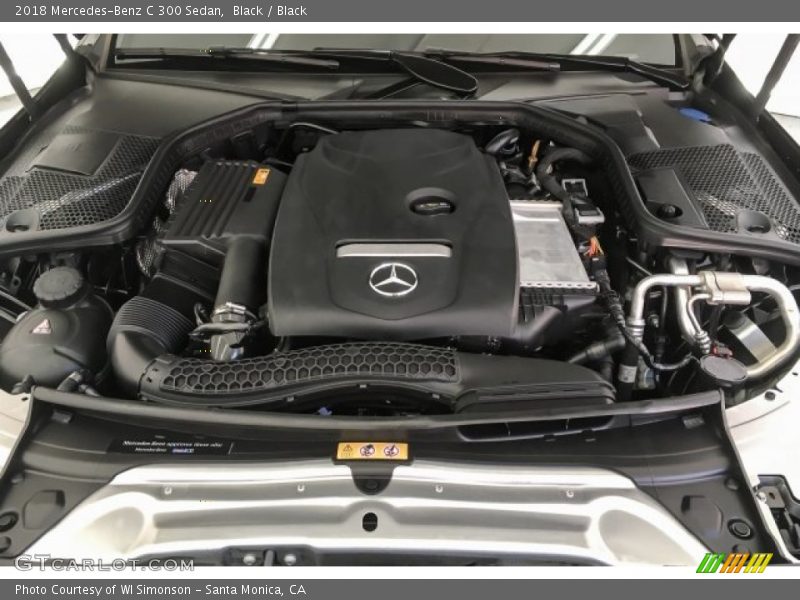 Black / Black 2018 Mercedes-Benz C 300 Sedan