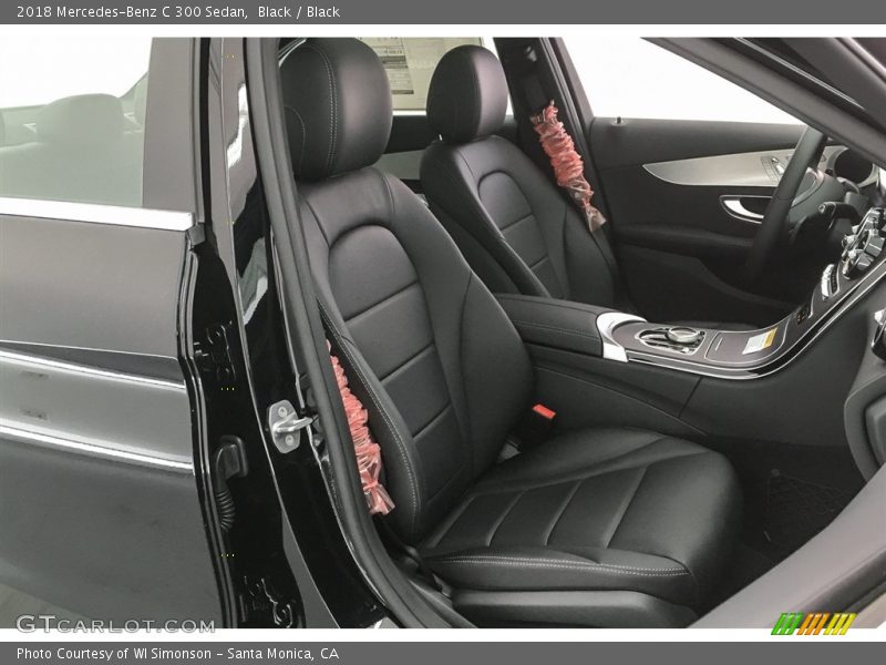 Black / Black 2018 Mercedes-Benz C 300 Sedan