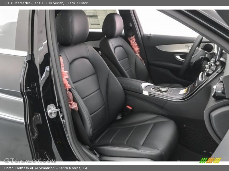 Black / Black 2018 Mercedes-Benz C 300 Sedan