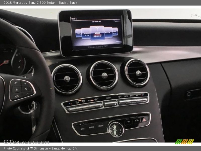 Black / Black 2018 Mercedes-Benz C 300 Sedan