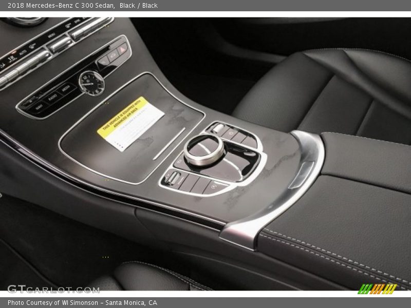 Black / Black 2018 Mercedes-Benz C 300 Sedan