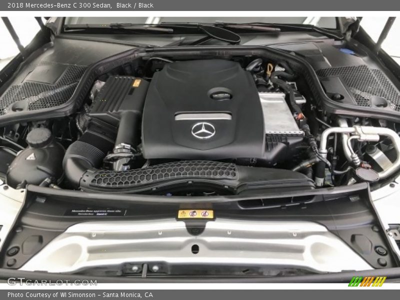 Black / Black 2018 Mercedes-Benz C 300 Sedan