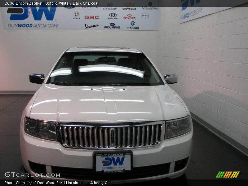 Oxford White / Dark Charcoal 2006 Lincoln Zephyr