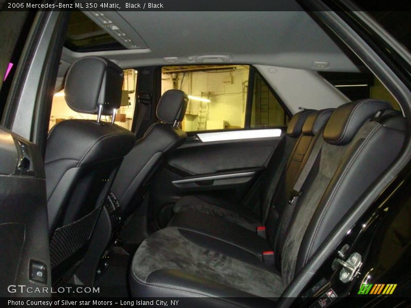 Black / Black 2006 Mercedes-Benz ML 350 4Matic