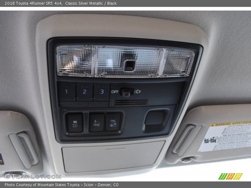 Classic Silver Metallic / Black 2018 Toyota 4Runner SR5 4x4