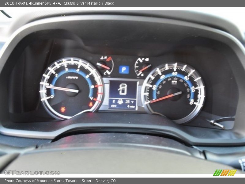 Classic Silver Metallic / Black 2018 Toyota 4Runner SR5 4x4