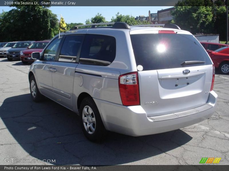 Silver Metallic / Gray 2008 Kia Sedona LX