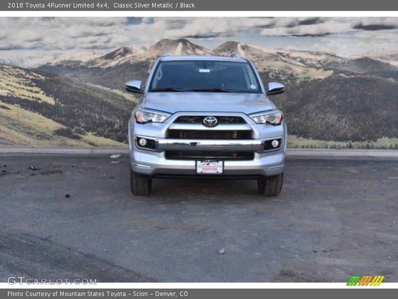 Classic Silver Metallic / Black 2018 Toyota 4Runner Limited 4x4