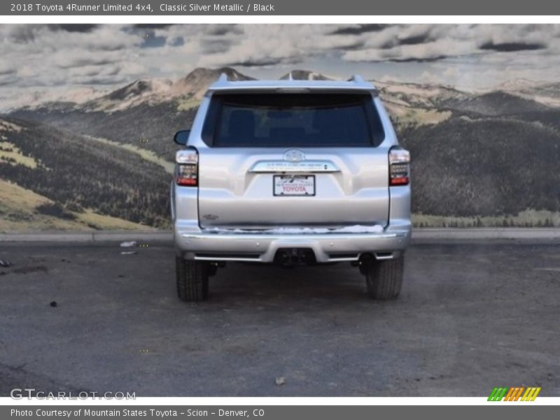 Classic Silver Metallic / Black 2018 Toyota 4Runner Limited 4x4