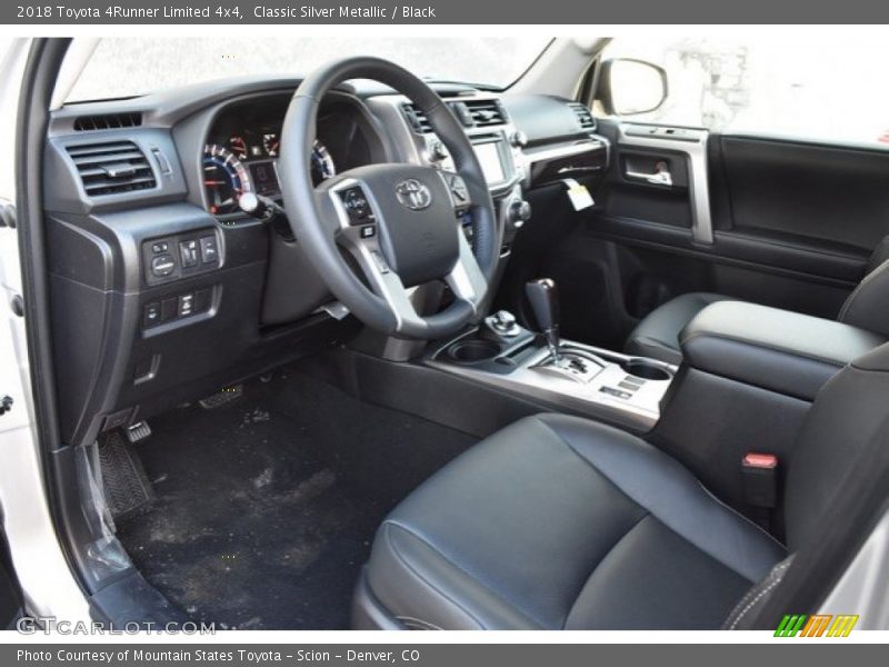 Classic Silver Metallic / Black 2018 Toyota 4Runner Limited 4x4